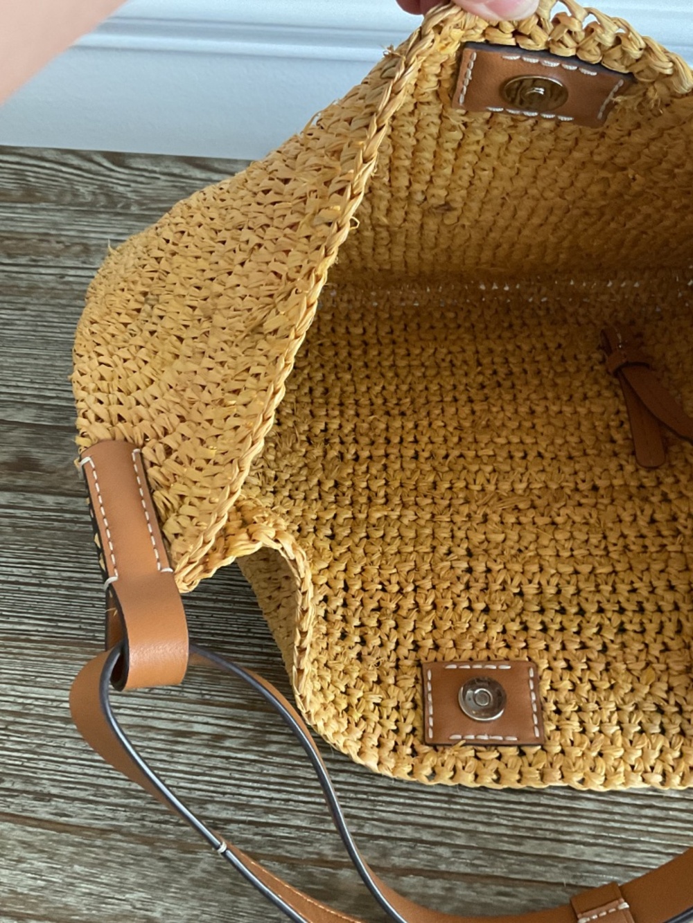 Proenzal Raffia Mini Shoulder Bag - Picture 3 of 4
